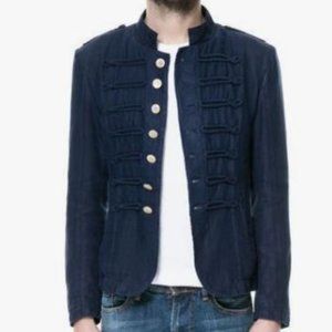 Zara-Linen Blazer with Toggles-
